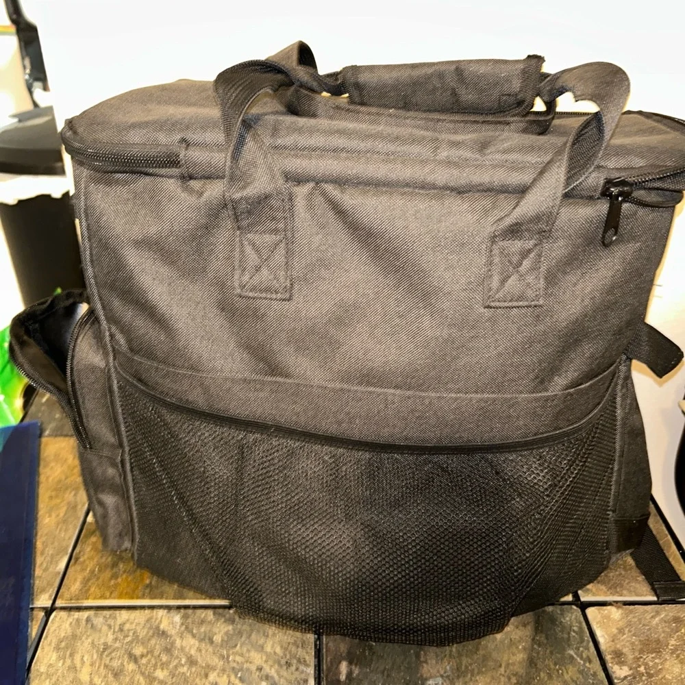 Modoker Black Backpack Travel Bag